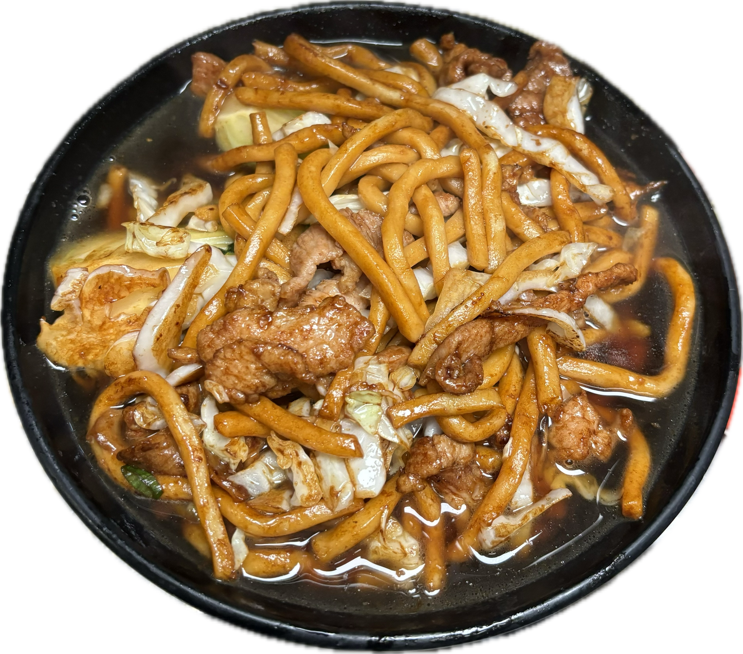 上海粗湯麵 Shanghai Shredded Pork Thick Noodle Soup