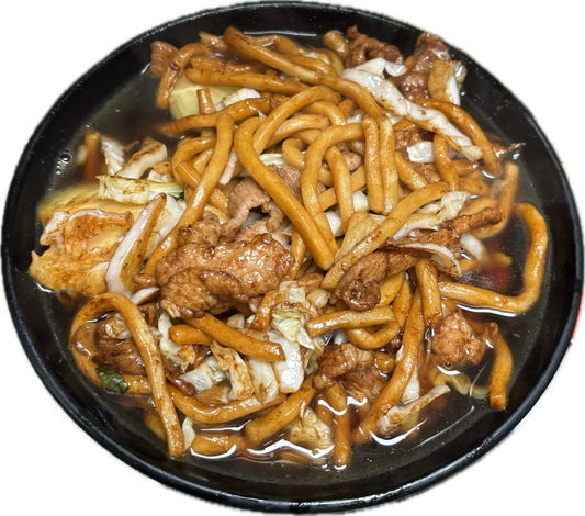 上海粗湯麵 Shanghai Shredded Pork Thick Noodle Soup