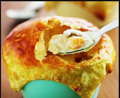 酥皮海皇湯 Seafood Cream Soup w/ Puff