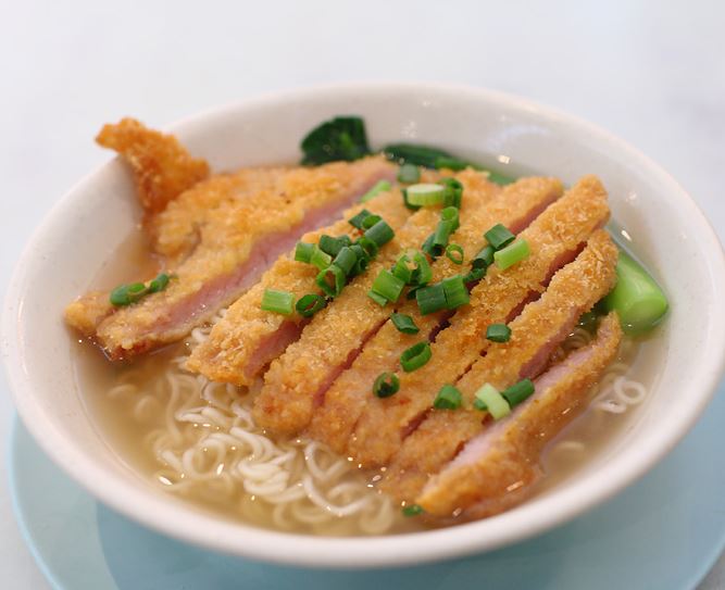 吉列豬扒湯 Pork Chop Cutlet Noodle Soup