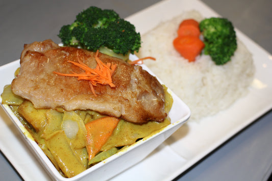 咖喱豬扒 Curry Pork Chop