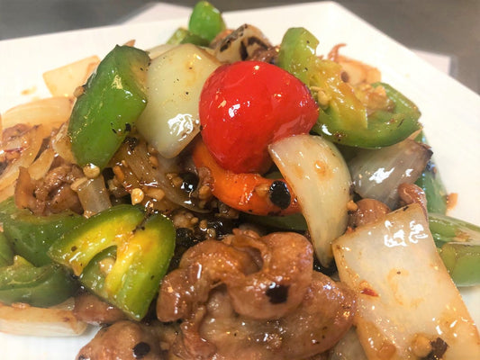 尖椒花腩 Pork Belly w/ Jalapeno