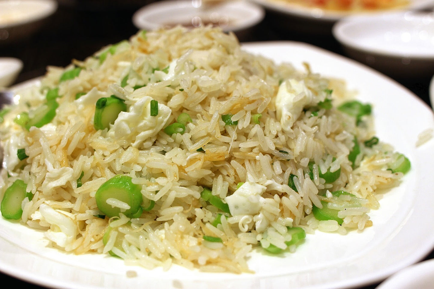 瑤柱蛋白鍋鏟炒飯 Fried Rice w/ Dried Scallop & Egg White