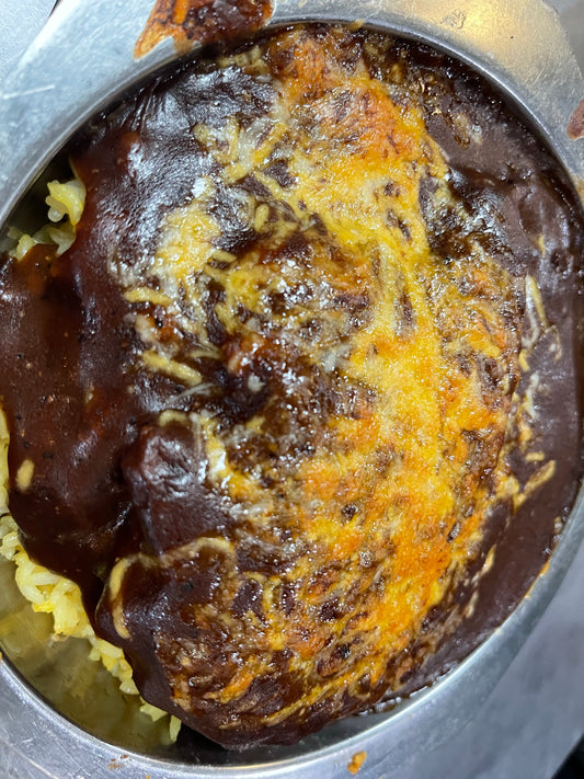 迷你焗黑椒雞扒 Mini Baked Chicken Steak w/ Black Pepper Sauce