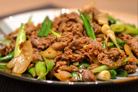蔥爆孜然牛片 Sliced Beef w/ Cumin