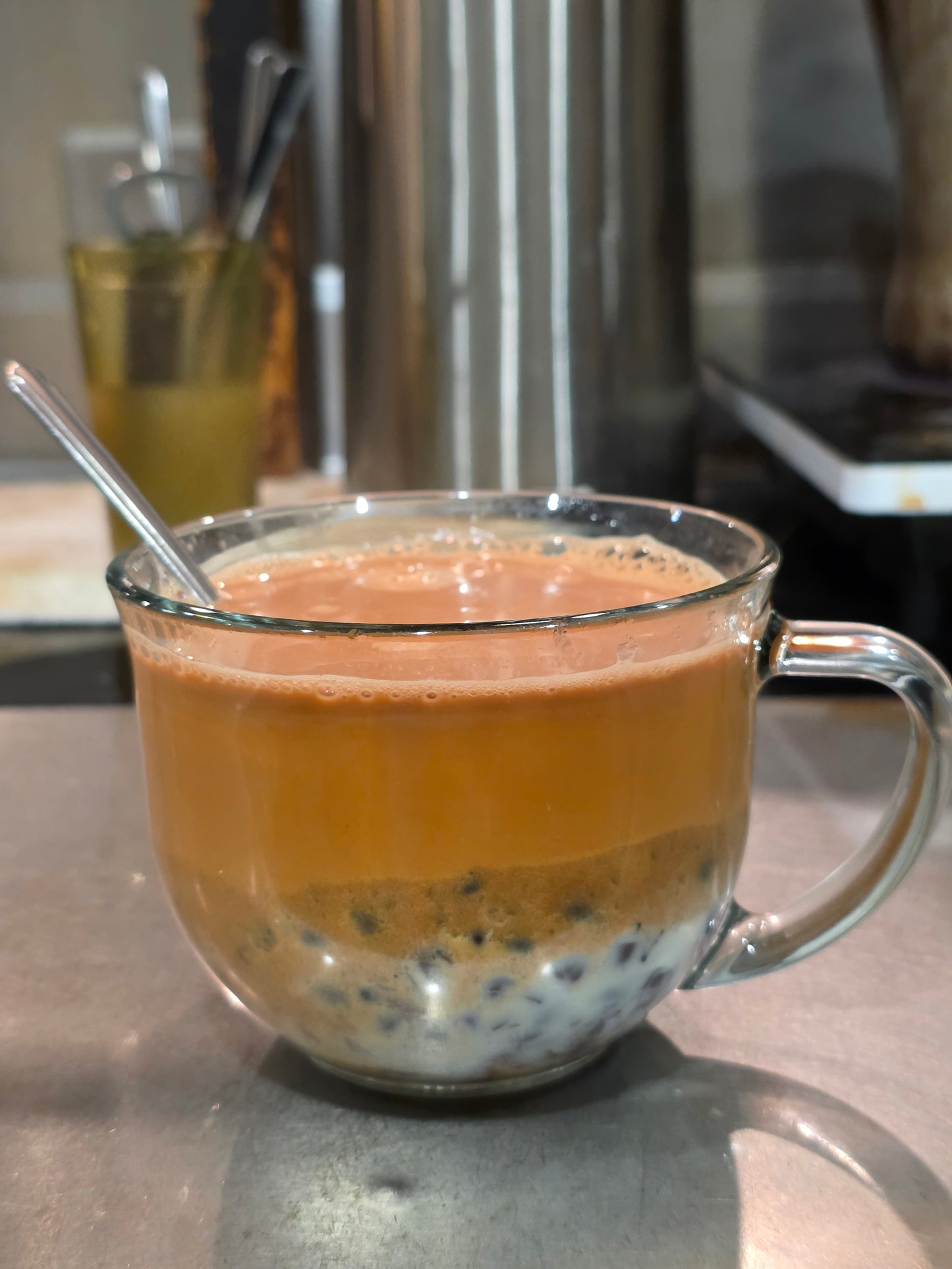 紅豆奶茶 Milk Tea w/ Red Beans