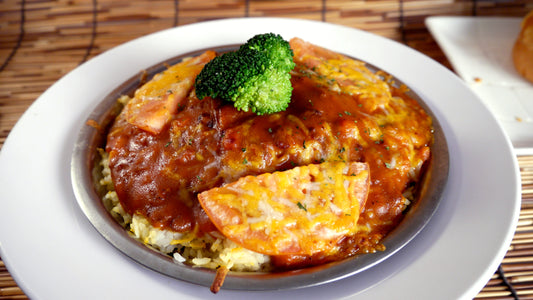 焗羅馬茄子雞扒 Baked Chicken Steak Bolognaise