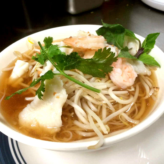 金邊雜錦湯米粉 Combination Rice Noodle Soup