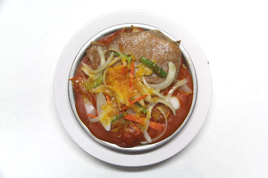 焗紅汁豬扒 Baked Pork Chop w/ Tomato Sauce