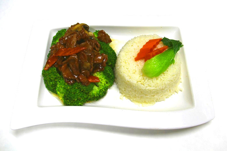 西蘭牛肉飯 Brocolli Beef w/ Rice