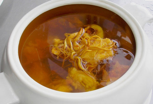 蟲草燉雞湯 Dried Cordyceps Flower Soup