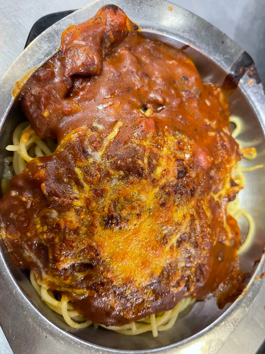迷你焗肉醬意粉 Mini Baked Spaghetti Bolognaise
