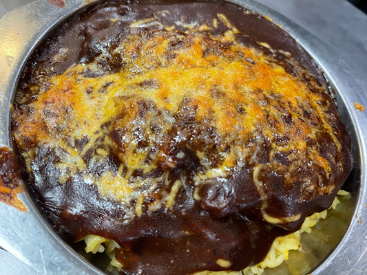 迷你焗黑椒雞扒 Mini Baked Chicken Steak w/ Black Pepper Sauce